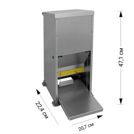 Кормушка педальная ALMA BASICA 8 кг для кур