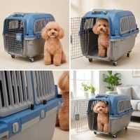 Переноска Superior Range 72x54x51 см, для кошек и собак Pet Choice с колесами и выдвижной ручкой