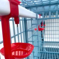 Дополнительный ярус клетки Comfortplast для бройлеров 3 секции, пластиковый