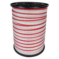 Лента для электропастуха FarmGuard красно-белая 13 мм / 200 м