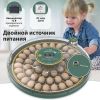 Инкубатор HHD 52H WONEGG автоматический 220В/12В от сети и аккумулятора, с овоскопом на 52 яйца