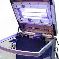 Аквариум Boyu Happy Family HS-60A панорамный, 128 л, с фильтром, УФ-стерилизатором, освещением и нагревателем, черный