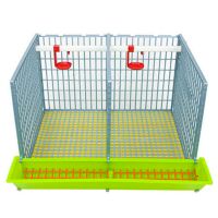 Клетка Comfortplast для бройлеров midi 2 секции, пластиковая