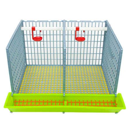 Клетка Comfortplast для бройлеров midi 2 секции, пластиковая