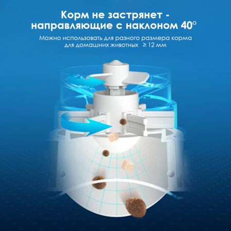 Автоматическая кормушка для кошек и собак Pawgether F100 FRESH 100 5,5 л с таймером Автоматическая кормушка для кошек и собак Pawgether F100 FRESH 100 5,5 л с таймером