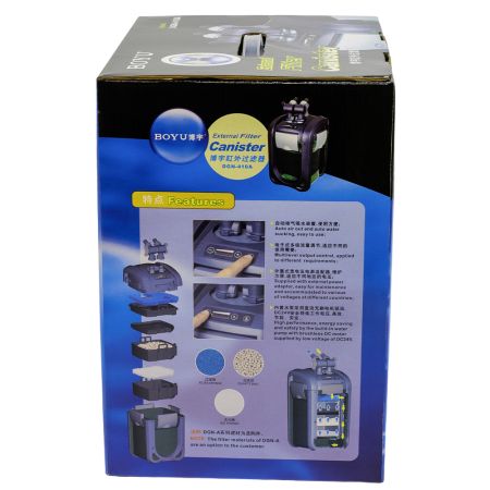 ***Фильтр внешний Boyu DGN-410A для аквариума 100-400 л с регулятором канистровый 1610 л/ч