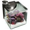 Аквариум Newa More reef NMO 30R Daylight LED, 28 л, с фильтром, скиммером, нагревателем и освещением рассвет-закат, черный NEW VERSION