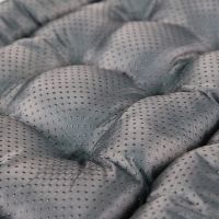 Лежанка матрас стеганый с нескользящим дном для собак 103х72х8 см, графит Лежанка матрас стеганый с нескользящим дном для собак 103х72х8 см, графит