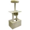 Когтеточка-комплекс 50х35х116 см, бежевый