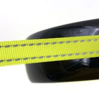 Поводок-рулетка со светоотражающей лентой 5 м для собак до 30 кг