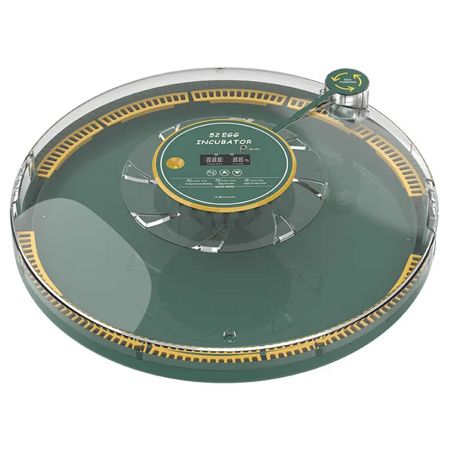 Инкубатор HHD 52H WONEGG автоматический 220В/12В от сети и аккумулятора, с овоскопом на 52 яйца