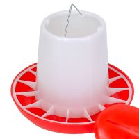 Кормушка бункерная 9 кг пластик с разделительной решеткой для кур, уток и другой домашней птицы