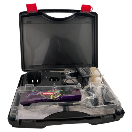 Машинка Heiniger Saphir Style для стрижки животных, собак, кошек с 2-я аккумуляторами и лезвием #10 1,5 мм