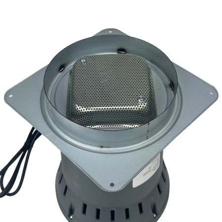 Зернодробилка HobbyFarm EM-25 COMPACT для измельчения зерна электрическая с функцией мельницы / в комплекте 2 сита