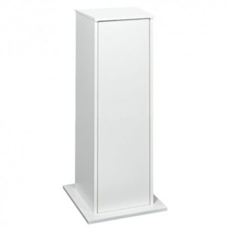 Аквариум с тумбой Newa More reef NMO 30RW Daylight LED, 28 л, с фильтром, скиммером, нагревателем и освещением рассвет-закат, белый NEW VERSION