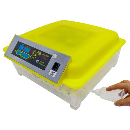 Инкубатор HHD 54 автоматический для яиц с роликовым лотком на 54 яйца