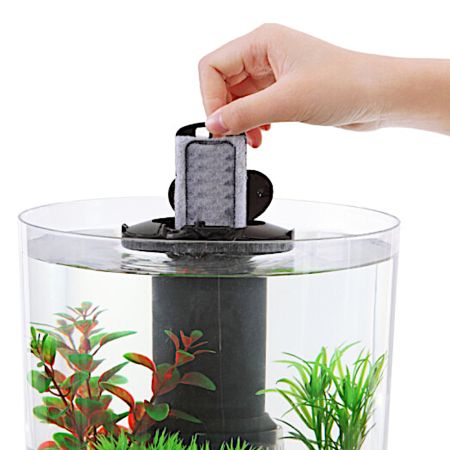 Аквариум Boyu DY-1A Desktop панорамный 3,6 л, настольный с фильтром и светильником