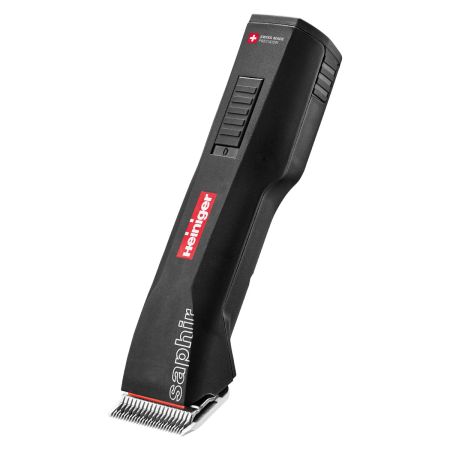 Машинка Heiniger Saphir Basic для стрижки животных, собак, кошек с лезвием #10 1,5 мм "red line"