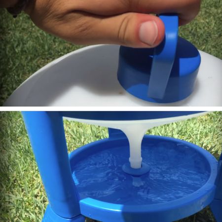 Поилка сифонная 30 л GAUN, пластиковые ножки