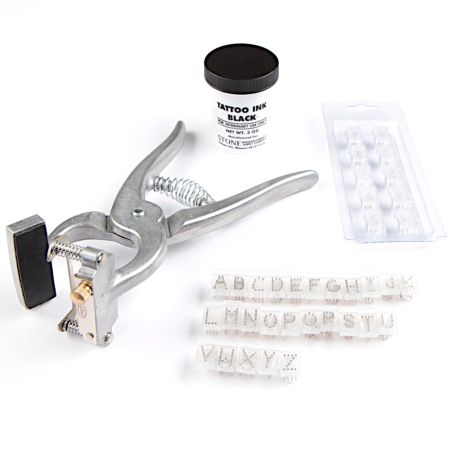 Щипцы татуировочные 5 знаков, 18,76 мм