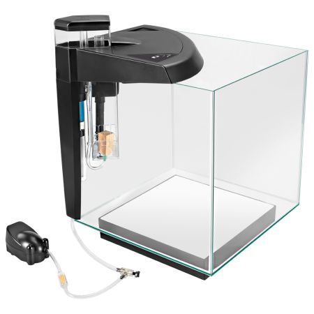 Аквариум Newa More reef NMO 50R Daylight LED, 45 л, с фильтром, скиммером, нагревателем и освещением рассвет-закат, черный NEW VERSION