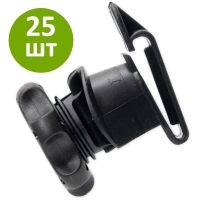 Изолятор для ленты на стекловолоконные столбики и арматуру OLLI, 25 шт.