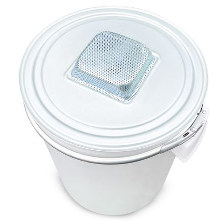 Зернодробилка HobbyFarm EM-50P для измельчения зерна электрическая с функцией мельницы / в комплекте 4 сита