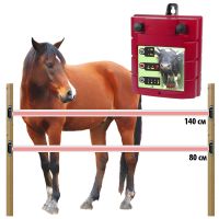 Комплект электропастуха Olli для лошадей 12/220В на 1000 м