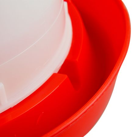 Поилка вакуумная 6 л с ручкой для кур, уток, бройлеров и других птиц