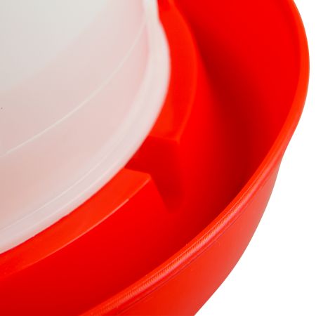 Поилка вакуумная 8 л с ручкой для кур, уток, бройлеров и других птиц