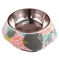 Миска, 14x19x5.5 см, 420 мл, абстракция