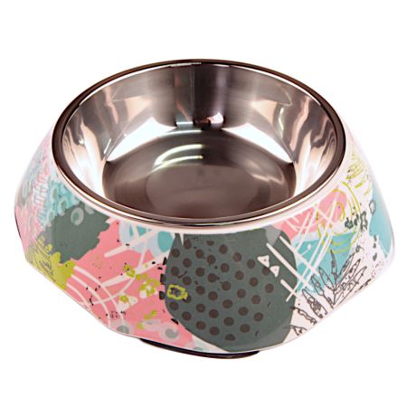 Миска, 14x19x5.5 см, 420 мл, абстракция