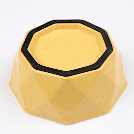 Миска, 14.4x14.4x5.4 см, 500 мл, желтый