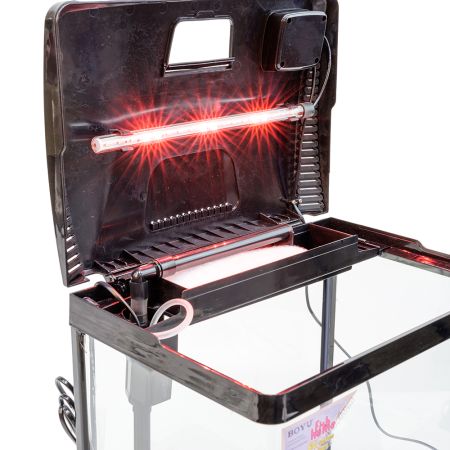 Аквариум Boyu EC-400 панорамный, 33 л, с фильтром и LED-лампой, черный Аквариум Boyu EC-400 панорамный, 33 л, с фильтром и LED-лампой, черный