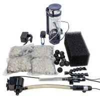 Аквариум Boyu Happy Family HS-60A панорамный, 128 л, с фильтром, УФ-стерилизатором, освещением и нагревателем, черный