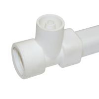 Переходник T-образный Ø 3/4" для круглой трубы