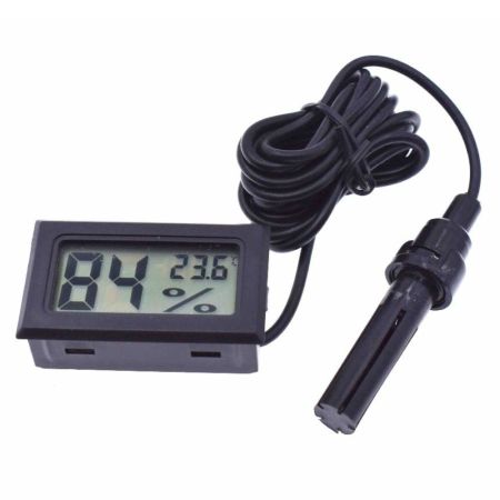 Термометр-гигрометр цифровой ET03 с выносным датчиком 1,45 м для измерения температуры и влажности