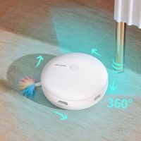 Игрушка для кошек Pawgether PL1 с перьями интерактивная, розовая Игрушка для кошек Pawgether PL1 с перьями интерактивная, розовая