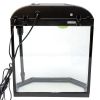 Аквариум Boyu LJ-380 25 л с системой фильтрации и освещением, черный