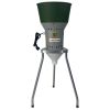 Зернодробилка HobbyFarm EM-50WL, на ножках для измельчения зерна электрическая с функцией мельницы / в комплекте 4 сита
