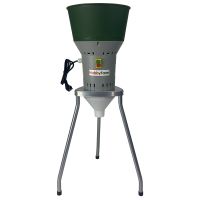 Зернодробилка HobbyFarm EM-50WL, на ножках для измельчения зерна электрическая с функцией мельницы / в комплекте 4 сита Зернодробилка HobbyFarm EM-50WL, на ножках для измельчения зерна электрическая с функцией мельницы / в комплекте 4 сита