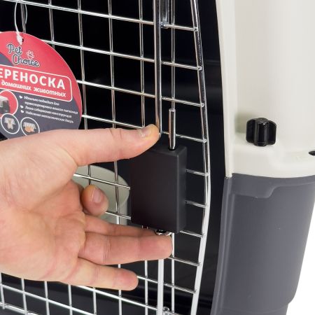 Переноска Departures Range 67х51х47 см для кошек и собак Pet Choice, стандарт IATA, с колесами