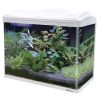 Аквариум с тумбой Boyu EC-600 панорамный, 66 л, с фильтром и LED-лампой, белый