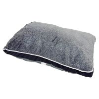 Лежак подушка Pet Choice для собак, 100х70х15 см, со съемным чехлом, графит Лежак подушка Pet Choice для собак, 100х70х15 см, со съемным чехлом, графит