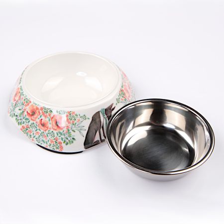 Миска для собак и кошек, 11x16x4.8 см, 180 мл, собака