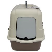 Туалет-домик для кошек Solitude Range 48х38х43 см, коричневый