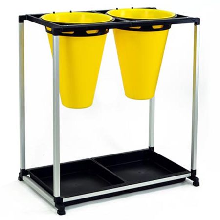 Установка для убоя индеек, гусей 2 конуса пластик, алюминий