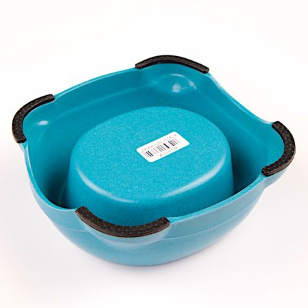 Миска для собак и кошек, 15x13.5x5.5 см, 250 мл, синий