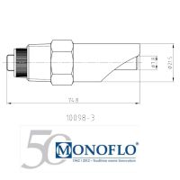 Поилка ниппельная для свиноматок, откормочных свиней и молодняка 1/2" наружн. 