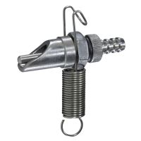 Поилка ниппельная для шиншилл металл с пружиной 1/4 дюйма